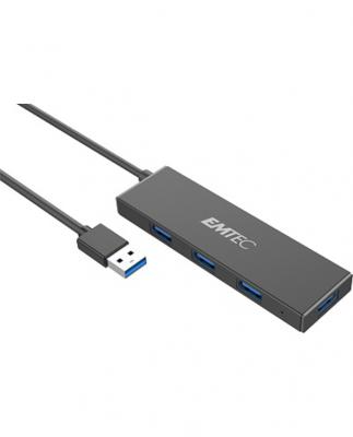 Emtec t620a type-a classic hub echubt620a 256 go 4 port usb-a noir
