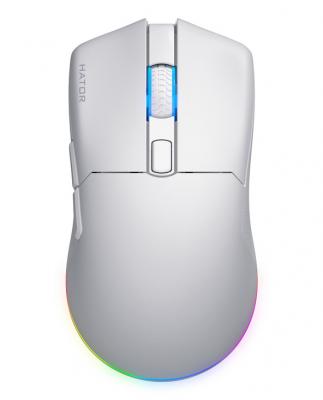 Souris PC Hator Pulsar 3 - Sans Fil - Blanc 