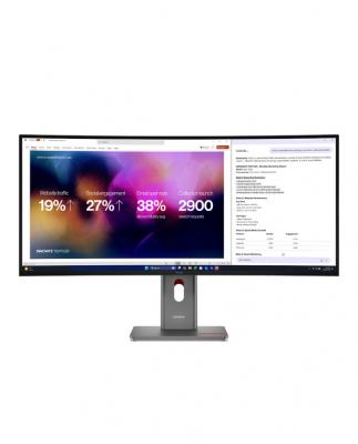 Lenovo ThinkVision P40WD-40 - ecran LED - incurve - 5K - 40 - HDR