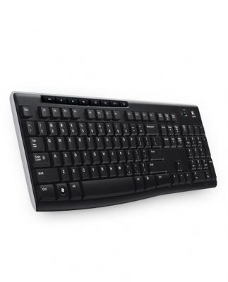 Clavier Logitech QWERTY Anglais (US) Sans-fil K270