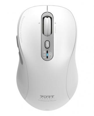 Port Designs 900707CW souris Maison Droitier RF sans fil + Bluetooth Optique 3200 DPI
