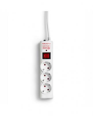 Rallonge 3 prises Schuko avec interrupteur SPS SAFE 3 (1,5 m)