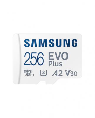 Samsung Micro Sd Evop 256gb Memory Card Blanc