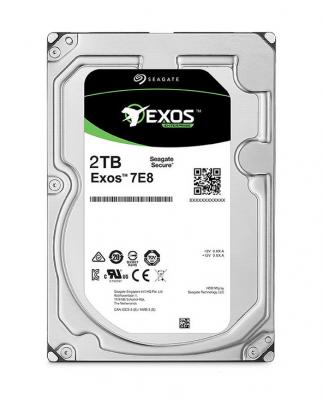 Seagate exos 7e8 2tb sata 3.5in 7200rpm 6gb/s 512 noir