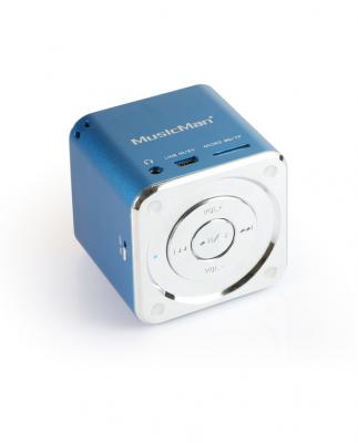 Enceinte portable 3 W Technaxx MusicMan Mini bleu