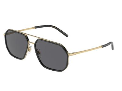 Lunettes de soleil Dolce & gabbana Dg2285 col. 02/81 Hommes Pilot Noir