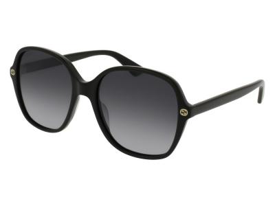 Gucci GG0092S 001 Montures de Lunettes, Noir (Black/Grey), 55 Femme