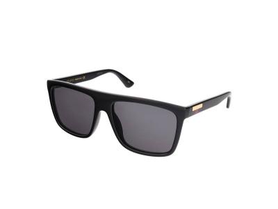 Lunettes de soleil Gucci Gg0748s col. 001 Hommes Carr&eacute; Noir