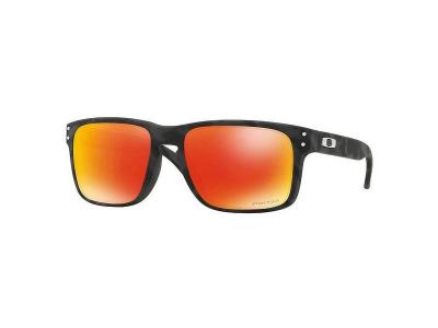Oakley Holbrook Prizm Sunglasses Noir Prizm Ruby/CAT 3 Homme