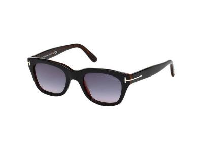 Lunettes de soleil Tom Ford FT0237 SNOWDON Lunettes de soleil, Noir/Fum&eacute;e, 50 mm