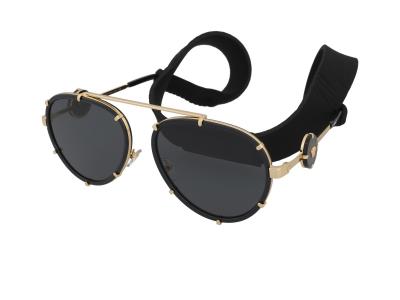 Lunettes de soleil Versace Ve2232 col. 143887 Femme Pilot Noir