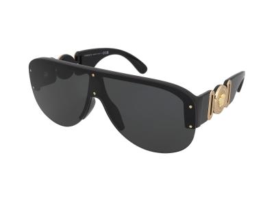 Lunettes de soleil Versace Ve4391 col. gb1/87 Hommes G&eacute;om&eacute;trique Noir