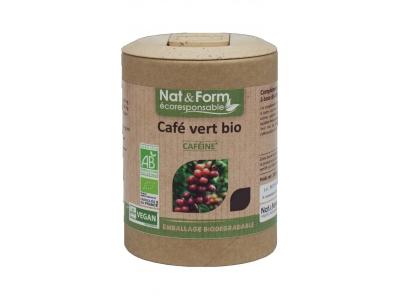 Compl&eacute;ment alimentaire caf&eacute; vert 200 g&eacute;lules nat et form bio