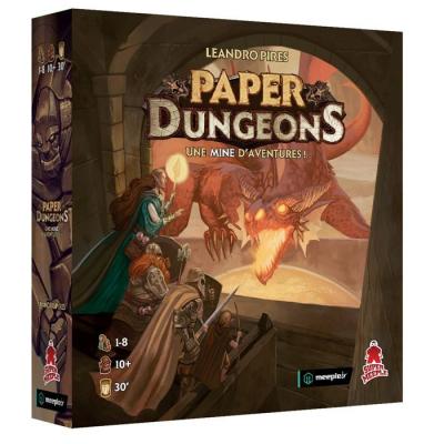 Super Meeple PAPER DUNGEONS - Le Jeu- - Jeu de societe