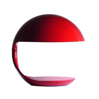 Lampe, design, r&eacute;sine rouge, MARTINELLI LUCE COBRA rouge