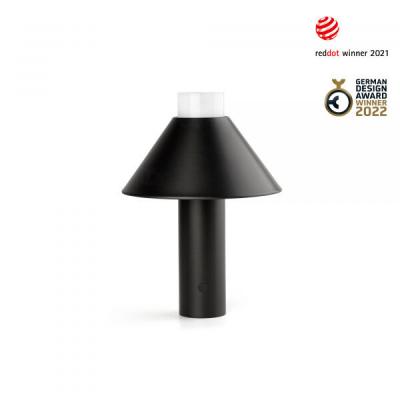 Faro FUJI - Lampe d'ext&eacute;rieur portative &agrave; DEL int&eacute;gr&eacute;e, noir, 2700K