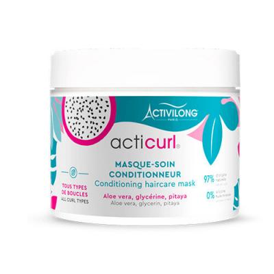 Masque-Soin Conditionneur pour cheveux boucl&eacute;s Acticurl - Activilong