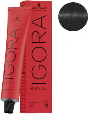 Teinture pour cheveux Igora Royal N1.0 60ml