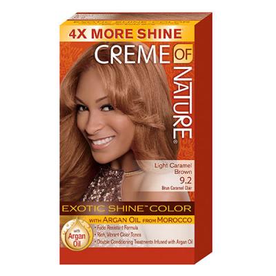 Creme of Nature Kit Coloration Permanente n&deg;9.2 Caramel Brown Creme of Nature