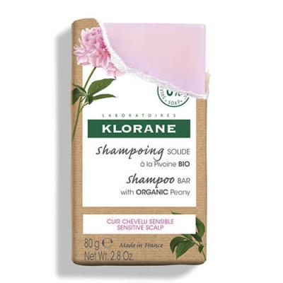 Klorane - Pivoine Shampooing solide d&egrave;s 3 ans 80g Solide