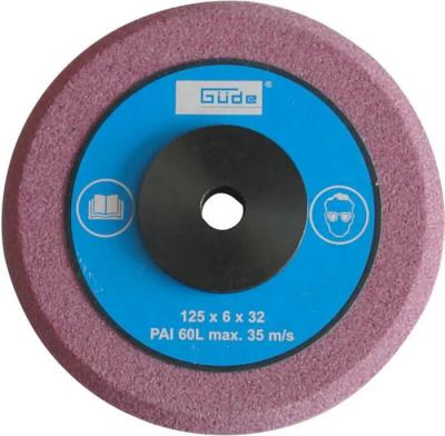 G&uuml;de - Meule abrasive &oslash; 125 mm pour aff&ucirc;teuse de lame cv G94220 et G94225