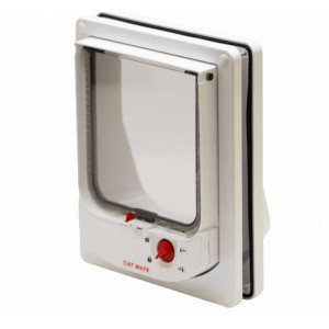 Pet Mate Chatiere &Eacute;lectronique 254w - Blanc - Pour Chat