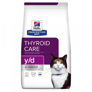 Hill's Prescription Diet Y/D Thyroid pour chat 2 x 3 kg