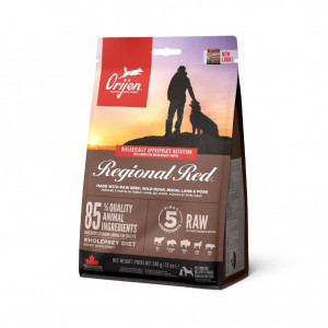 Orijen Regional Red Adult Beef Lamb Pork 11.4kg Dog Food Dor&eacute; 11.5kg