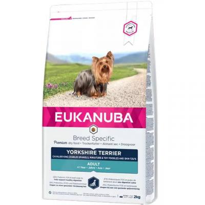 Croquettes eukanuba adulte yorkshire sac 2 kg (dluo 6 mois)