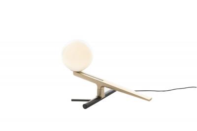 Artemide Lampe 6,7 W Noir/Or Satin&eacute;/Transparent