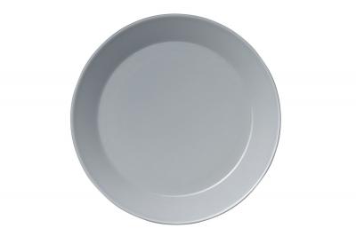 Assiette plate Teema &Oslash;26 cm blanche Gris Iittala