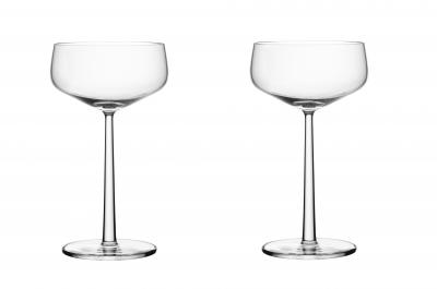 Coffret de 2 verres &agrave; cocktail Essence 31 cl Blanc Iittala