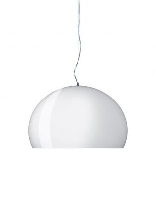 Kartell FL/Y suspension LED, blanc brillant