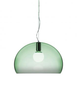Suspension en plexiglas vert sauge 52 cm FL/Y - Kartell