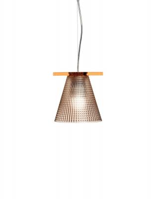 Kartell Light-Air, Lampe de Suspension Version Cisel&eacute;e, Rose