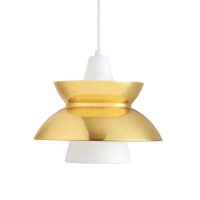 Suspension en aluminium laiton 28,3 x 24,5 cm Doo-Wop - Louis Poulsen