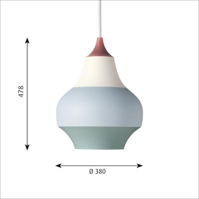 Louis Poulsen - Suspension lumineuse Cirque &Oslash; 380 cm, cuivre
