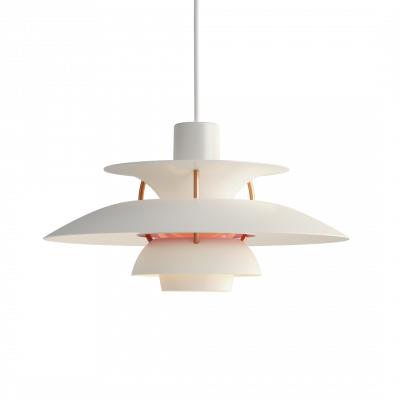 Louis poulsen - Louis poulsen ph 5 mini, blanc moderne