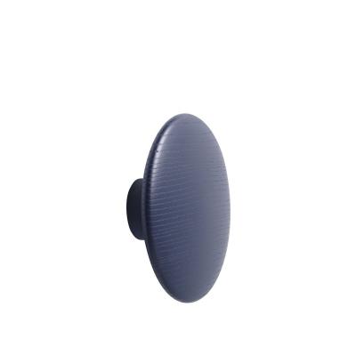 Muuto - Crochet mural """" The Dots """""""" single large, bleu nuit
