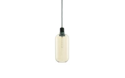 Normann Copenhagen - Amp Lampe &agrave; suspendre large, or / vert
