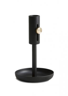 Granny Candle Holder High Black - Northern