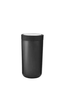 Stelton - To Go Click 0,2 l &agrave; double paroi, noir / metallic