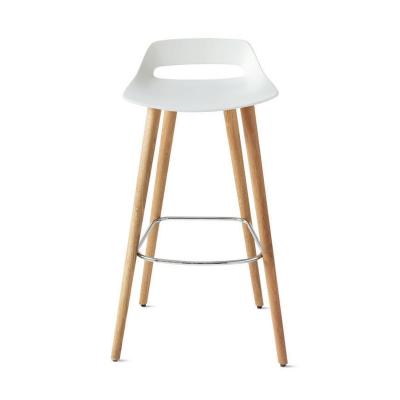 Wilkhahn - Occo Tabouret de bar, hauteur d'assise 75 cm / blanc