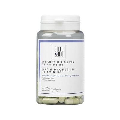 Magn&eacute;sium Marin Et Vitamine B6 120 G&eacute;lules - Stress Et Fatigue