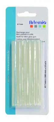 Artemio Recharge pour Pistolet &agrave; Colle 12 B&acirc;tonnets, Autre, Transparent, 7,5 x 1 x 17,5 cm VIMGGR