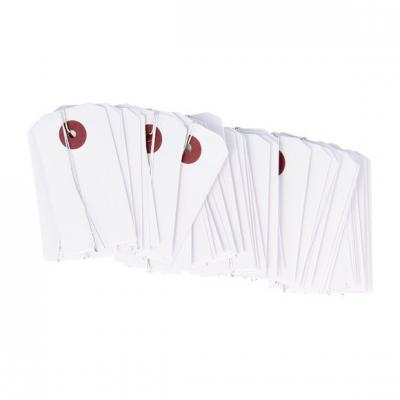 Artemio Set de 50 &Eacute;tiquette, Autre, Blanc, 11,5 x 1,5 x 13 cm 11060133