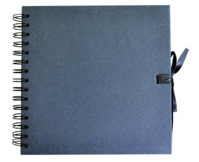 Album en kraft noir 40 pages 20x20 cm