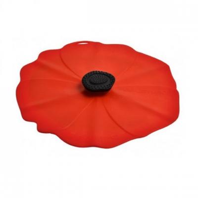 Charles Viancin&reg; - Couvercle herm&eacute;tique 20 cm rouge Poppy&reg;