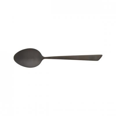 Cuill&egrave;re &agrave; caf&eacute; Delta black en inox noir 14,8cm Jean Dubost