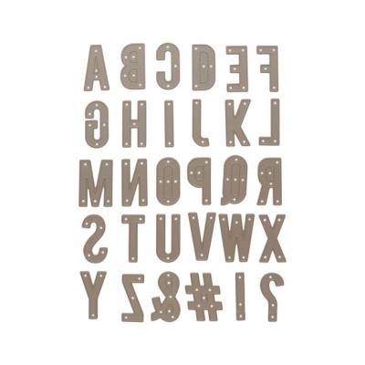 Matrice de d&eacute;coupe alphabet majuscule - 4,8 cm - Artemio